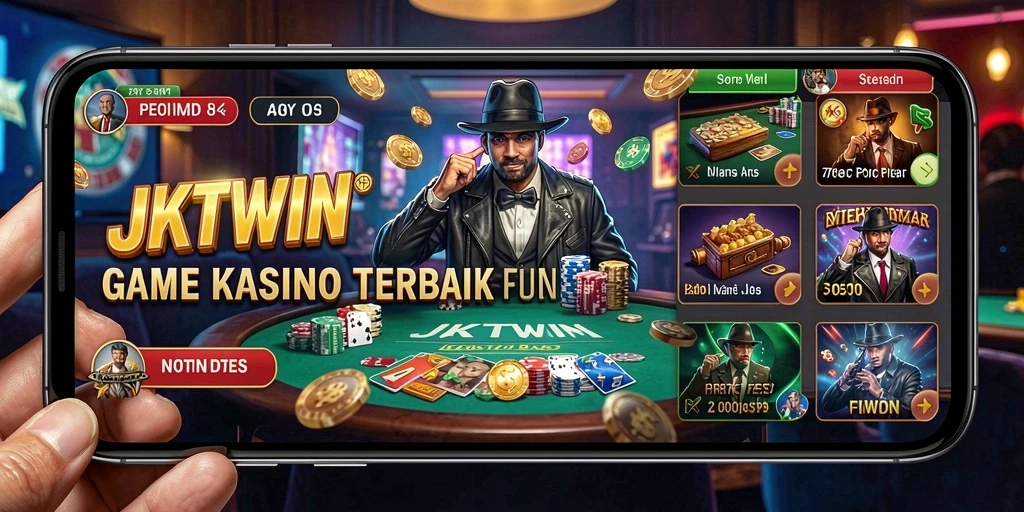 Tampilan gameplay Kasino yang mendebarkan dalam JKTWIN.